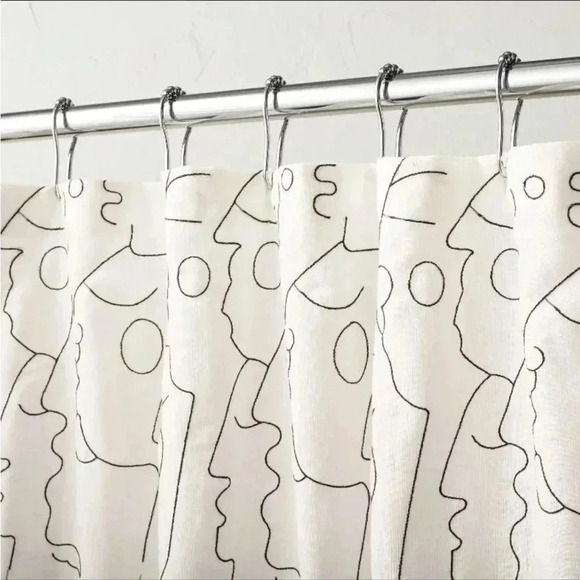 NWT In This Together Shower Curtain White - Opalhouse designed with Jung… - Picture 2 of 5